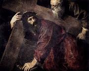 TIZIANO Vecellio Christ Carrying the Cross oil painting on canvas
